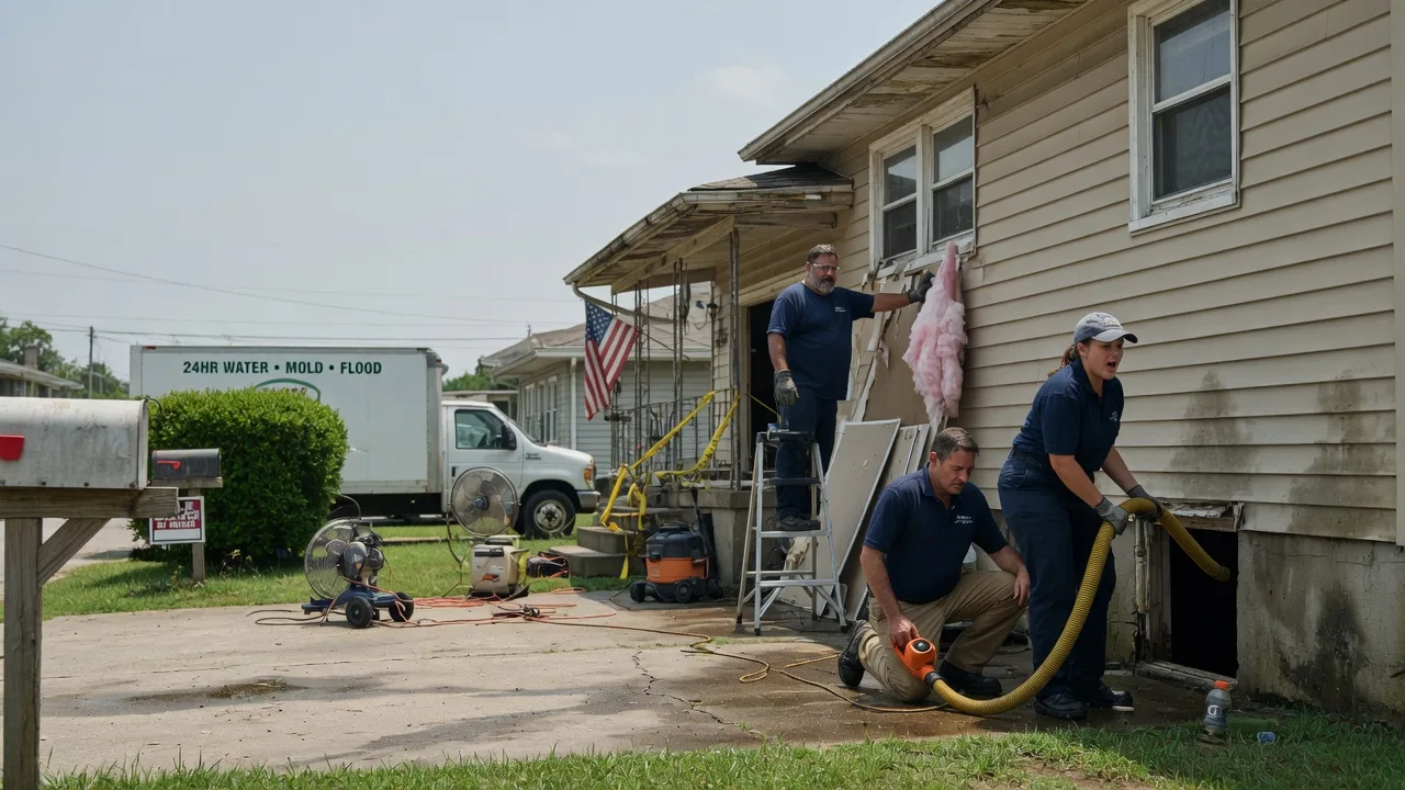 Water Damage Repair in Bristol, IL near me
